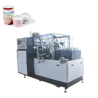 China Paper Cup Making Machine Automatic Food Machinery With Online Handle Fixing for sale