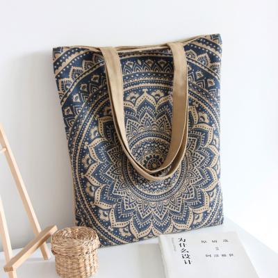 China Fashion In Sale Good Quality Canvas Bag With Inner Pocket Tote Bags, Single Shoulder Canvas Bag for sale