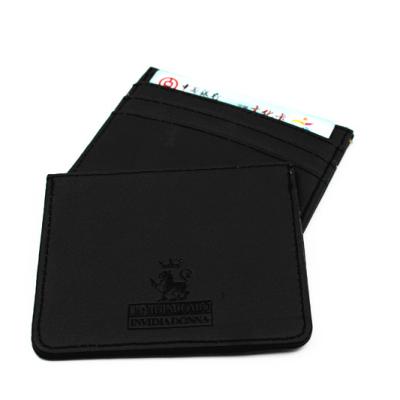 China Supplier NATIONAL Leather Quick Supply Card Holder ID PU Leather Credit Card,Embossed,Imprint for sale