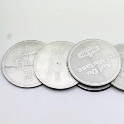 China Viable hot sale aluminum round coaster for china factory bar, cup mat, wine bottle coaster for sale