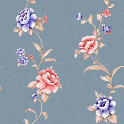 China European Classic Garden Style Flower Vine Pattern Wallpaper Rolls Wallpaper for sale