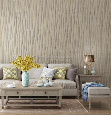 China Exquisite Waterproof+ECO-Friendly Seaweed Pattern 3D Effect Home PVC Wallpaper for sale