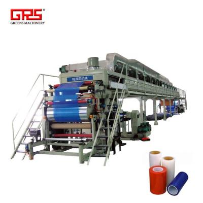 China Coating glue on PE film PE coating line, door and windows PE protective film coating machine for sale