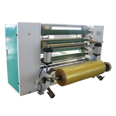 China machinery & Hardware Adhesive Tape Jumbo Roll Slitting Machine , BOPP Cello Tape Slitting Machine for sale