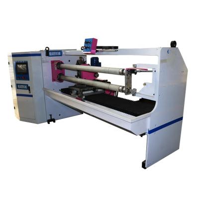 China machinery & LV-208 Automatic Material Double Axles Strip Roll Cutting Machine for sale