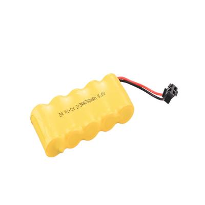 China Toys for toys 2/3 AA nicd battery 6.0v 700mah battery for sale