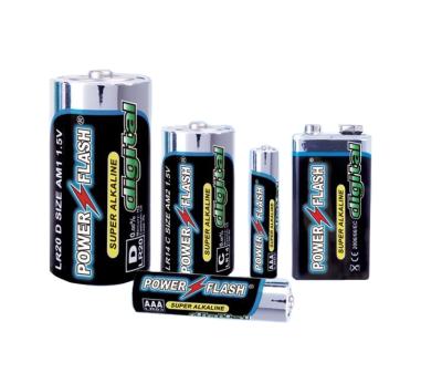 China Toys super power digital instant alkaline battery LR03 LR6 aa D.C.A. AM3 AM4 on sale for sale