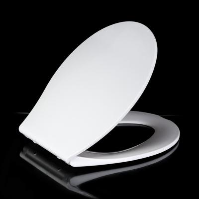 China Slow-end Plastic Toilet Seats 007QQ Round Shape Toilet Cover Seat Cover Toilet Lid For WC Toilet for sale