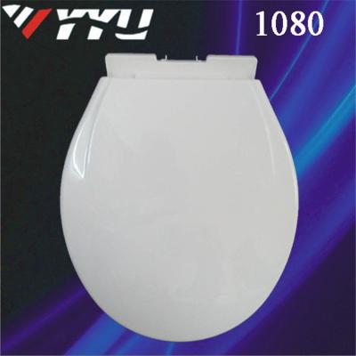 China Slow-end Small Round Toilet Seats 1080 Toilet Bowl Seat Cover Bathroom Fitting Plastic Toilet Lid Cover for sale