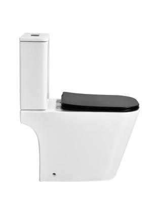 China Double-Flow Modern Design Ceramic Cheap Sanitary Ware Two Piece Toilet for sale