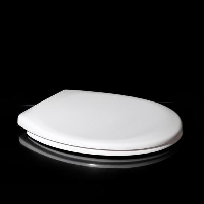 China Slow-end UF Toilet Seats Round Shape Bathroom Accessories UF White Soft Toilet Bowl Lid Seat Cover for sale