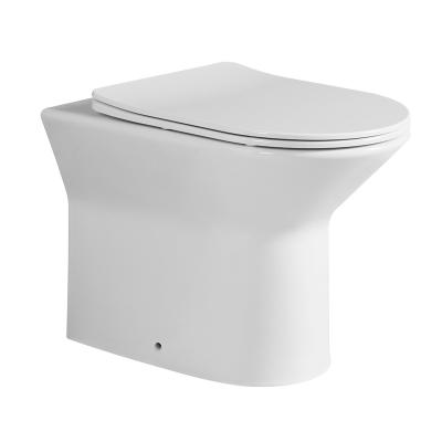 China Cheap Concealed Tank YA025 Floor Standing Ceramic Washdown Back To Wall Toilet For Home Bathroom for sale