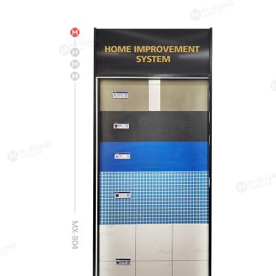 China Decoration and construction materials shop showroom quick display cabinet of the latest design factory direct sales engineering installation system home quick repair system for sale