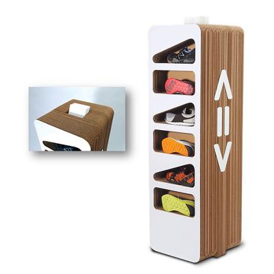 China Drinkable Wooden Shoe Display Stand Sports Shoes Store Retail Display Rack for sale