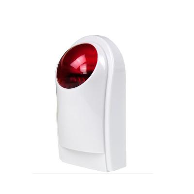 China Home Security Indoor Sound Light Anti Strobe External Siren 433 MHz Outdoor Wireless Alarm Siren For Home Security for sale