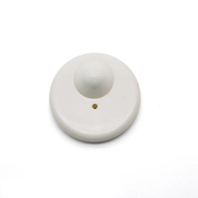 China Round Shape 8.2MHz Supermarket Security Retail Magnetic Tag RF EAS Anti Theft Clothing Hard Tag for sale