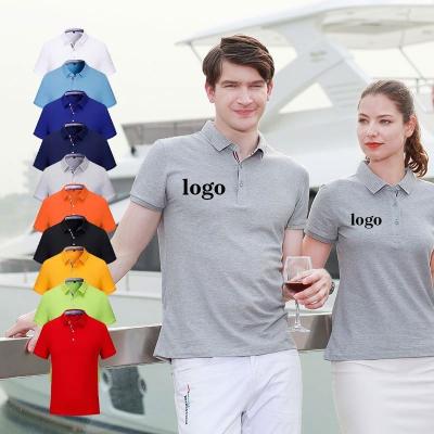 China Wholesale Custom T-shirt Breathable Solid Color Short Sleeve T-shirt Cotton Polo Shirt Unisex T-shirt for sale