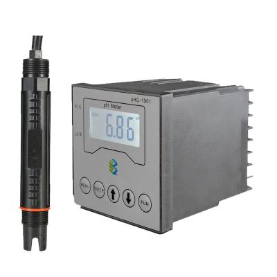 China price rs485 4-20mA ph meter online ph meter orp tds meter with electrode for sewage treatment 92*92mm for sale