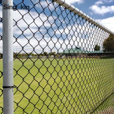 China Easily Assembled High Quality Galvanized Square Square Plastic Diamond Chain Link Metal Mesh Barriers Prices for sale