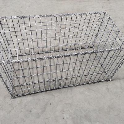 China Easily Assembled Hot Dip Galvanized After Welded Gabion Box Iron Wire Mesh Gabion Box Stone Cage for sale