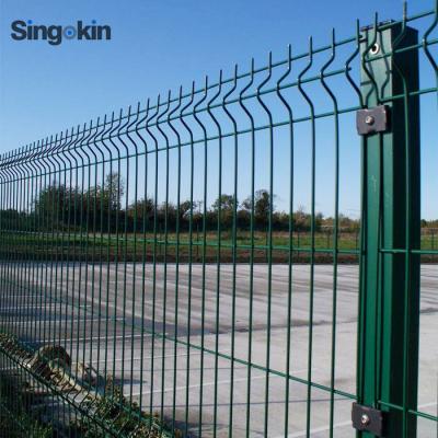 China Easily Assembled Garden Black PVC Vinyl Coated Wire Mesh Barrier Panel Yard Fence and Metal Welded Yard Gates for sale