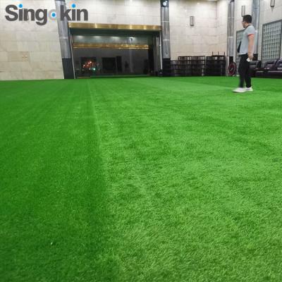 China Best Price PP+PE Artificial Grass Carpet Playground Lawn Thick Artificial Lawn Football Yard Artificial Turf for sale