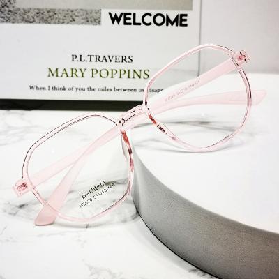 China Wholesale New Design Blue Light Internet Health Shield Frame TR90 Clear Star Frame Anti Blocking Myopia Glasses for sale