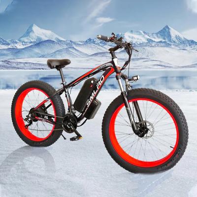 China Good quality aluminum alloy shocks motor powerful fat tire fast to speed other electric bike with ce for sale