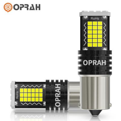 China PC+Aluminum Oprah Best Quality Projector Factory 1156 1157 7440 7443-2016-48SMD Brake Signal turn light Canbus Auto Car Led for sale