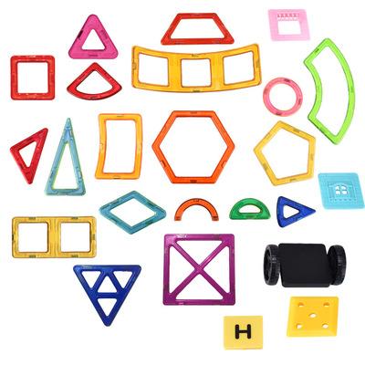 China Construction Toy Magnetic Sheet Building Block Children's Plastic Puzzle Toy for sale