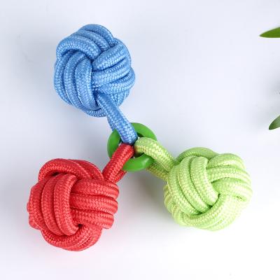 China 2021New Viable Custom Soft Durable Interactive Dog Supplies Custom Cotton Rope Toys for sale