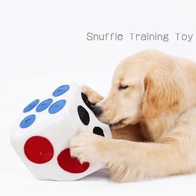 China Viable New Amazon Dog Training Game Plush Toy Sniffing Large Dog Puzzle Tibetan Food Dog Toy for sale