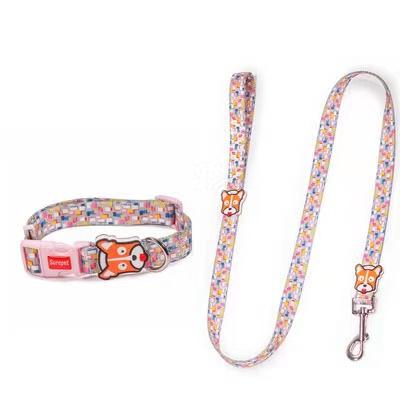 China Small and Medium Dog Dog Collars DETACHED Leashes Walking Leashes for sale