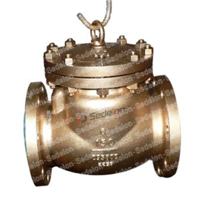 China General API Bronze Swing /Lift control valve/No return valve for sale