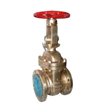 China General API Bronze Rising Stem C95800 Water Gate Valve Professional Manufacturers Flanged RF for sale