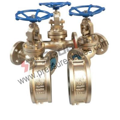 China General Bronze Double Plate C95800 Wafer Check Valve Price for sale