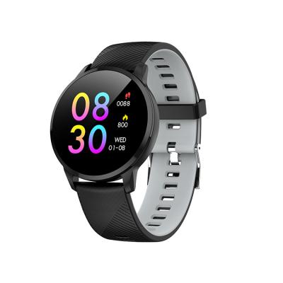 China Qwerty Keyboard Fast Delivery Round HD Screen Heart Rate Monitor Step Counter Blood Pressure Oxygen Monitor Fitness Tracker Smart Watch for sale