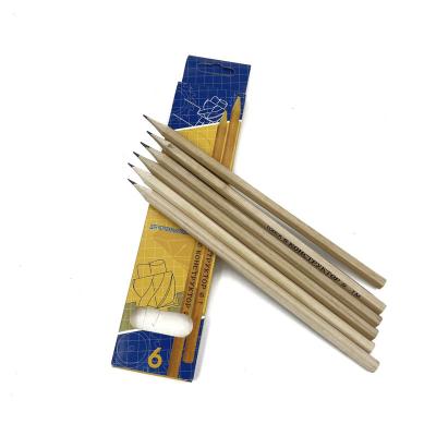 China office & School Pencil Wholesale Price High Quality Soft Hexagon Shape Graphite HB Wooden Pencils for sale