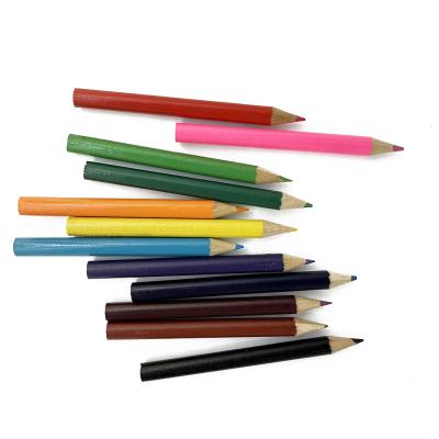 China office & Wholesale Price 12pcs School Pencil One Color Pencils Half Pack Size, 3.5 Pcs Inch 12 Color Pencil Set for sale