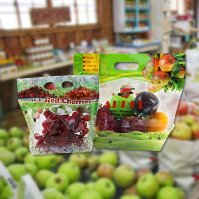 China Biodegradable ANTISTATIC Reusable PLA Keep Fruits Veggies Fresh Stand Up Flat Bottom Laminated Produce Bags With Vents for sale