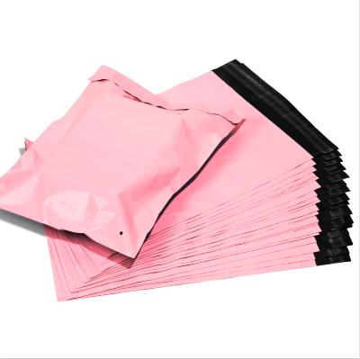 China Puncture Proof / Tear Proof D2W Biodegradable Mailer /strong Mailing Bags For Clothing Self Seal Plastic Black Custom Black Postage Mailing Bag Poly for sale