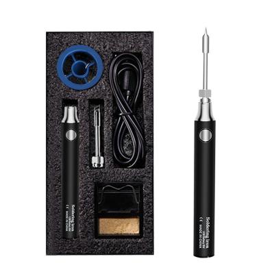 China 6s Fast Heating Mini portable Soldering iron USB cordless charging soldering iron pen with lithium battery 8w for sale