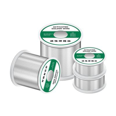 China Good melting point and shiny joints Tin wire rosin activated core wire 63/37 0.6mm 0.8mm 1.0mm tin wire 1000g welding special for sale