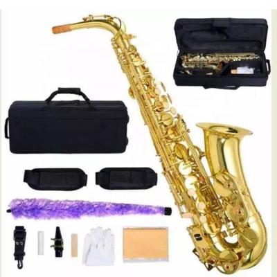 China China Professional Wholesale Alto Saxophone Manufacturer of Gold Brass Lacquer for sale