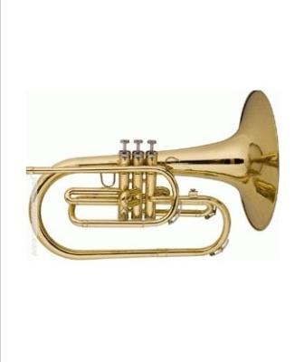 China Mellophone Brass Marching Brass Musical Instrument for sale