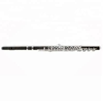 China Cheap Educational Chinese Factory Price Ebony Wood Body Flute With Split E for sale