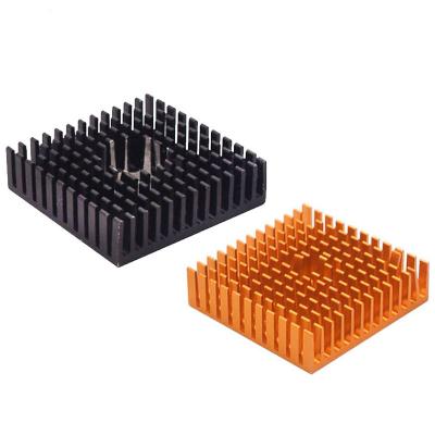 China Aluminum Cooler 40mm Radiator Kit 40x40x11mm Radiator For Cooling Peltier Thermoelectric Cooler for sale