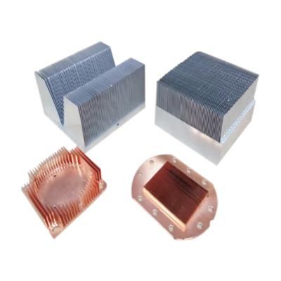 China Aluminum CNC Machining Parts CNC Heatsink Accessories 6061 6082 6063 Aluminum Extrusion Radiatiator for sale