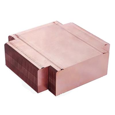 China Aluminum Copper Module With Passivated Heatsink Supplied Big Type Module Red Color Heatsink for sale