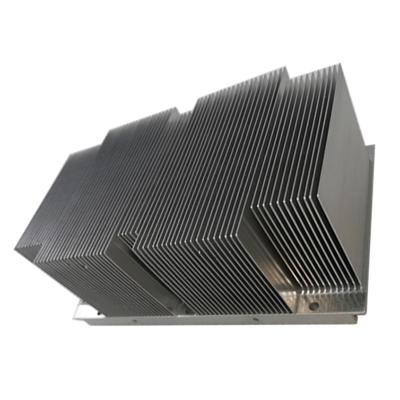 China AMAZON SUCCESS CNC Aluminum Parts Cooler Heatsink Custom CNC Machine Radiator for sale